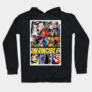 Invincible Poster Manga Style Hoodie