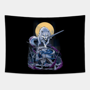 Night hunters Tapestry