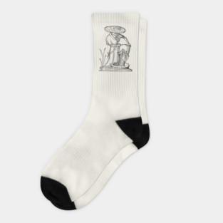 Grotesque #19 The Drolatic Dreams of Pantagruel (1565) Socks