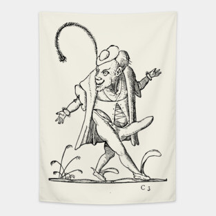 Grotesque #20 The Drolatic Dreams of Pantagruel (1565) Tapestry