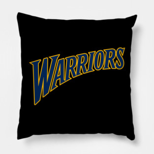 Warriors Fans Logo Pillow
