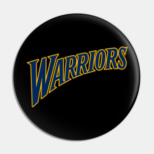 Warriors Fans Logo Pin