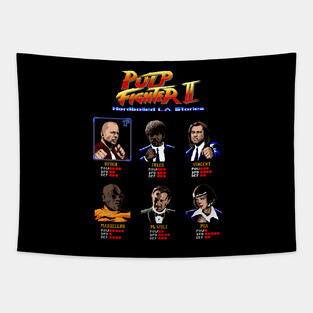 Pulp Fighter II Tapestry