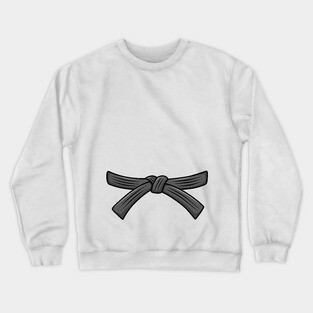 Black belt Karate Dan Wado Goju Shotokan Shito Kyokushin ryu Crewneck Sweatshirt