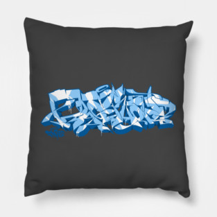 Graffiti Ice Style Pillow