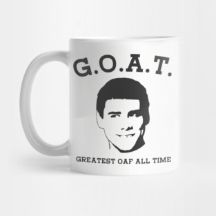 Dumb and Dumber Lloyd GOAT - Greatest Oaf All Time Mug
