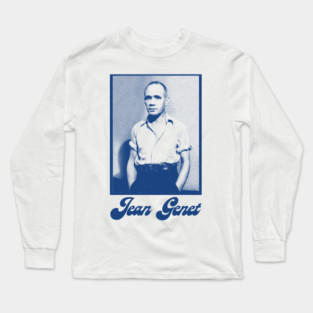 Jean Genet / Retro Fan Artwork Long Sleeve T-Shirt
