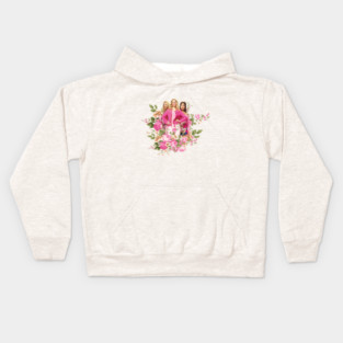 Mean Girls Broadway Floral Kids Hoodie