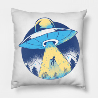Alien Abduction Pillow