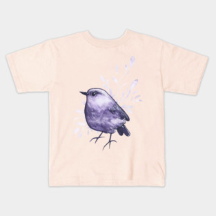 Amethyst bird Kids T-Shirt