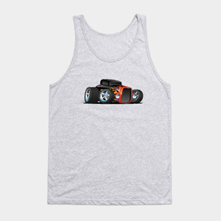 Classic Hot Rod Cartoon Tank Top