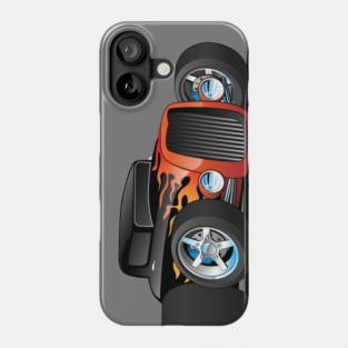 Classic Hot Rod Cartoon Phone Case