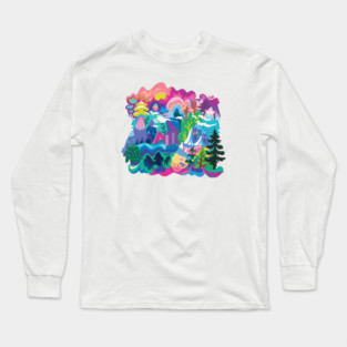 Nature landscape Long Sleeve T-Shirt