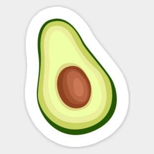 Avocado Sticker