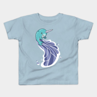 Narwhal Surf Kids T-Shirt