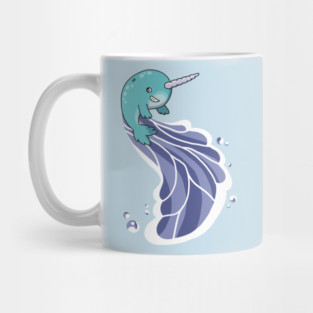 Narwhal Surf Mug