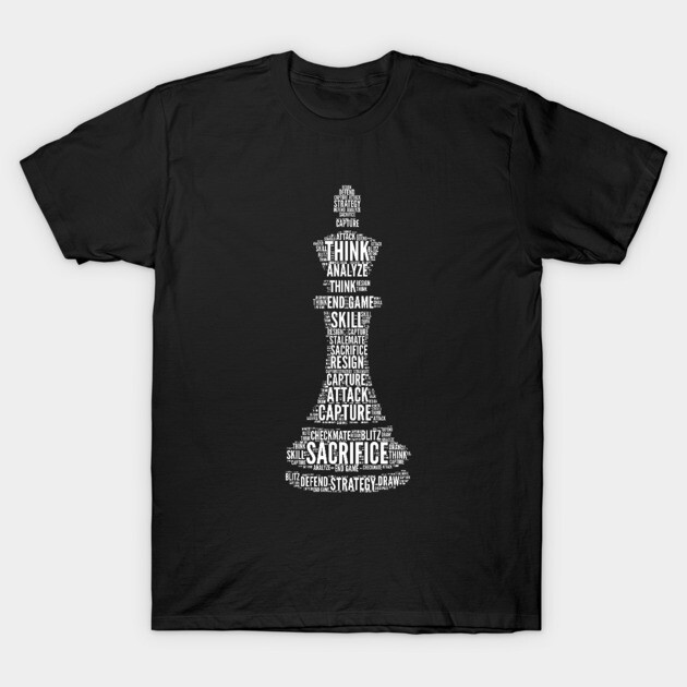 Chess King T-Shirt by ThePawnStore