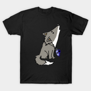 Funny Wolf Whistle Pun Cartoon T-Shirt