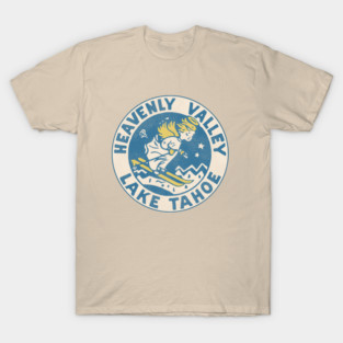 Heavenly Valley Lake Tahoe Vintage Tourist Souvenir T-Shirt