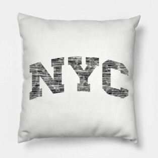 Linear NYC Design Pillow
