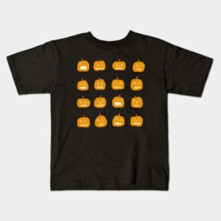 Halloween Pumpkins Kids T-Shirt