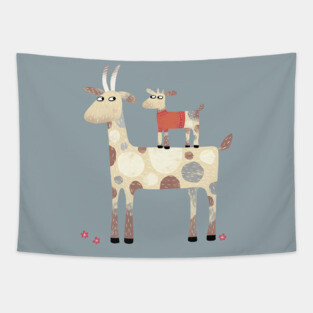 Goat Tapestry