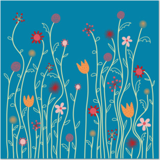 Flowers Posters and Art