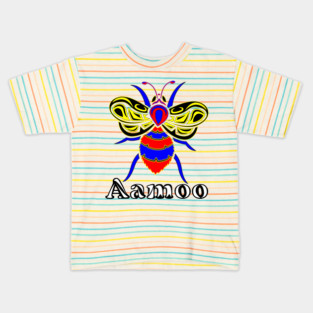 Polyamorous Aamoo (Bee) Kids T-Shirt