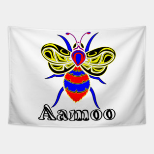Polyamorous Aamoo (Bee) Tapestry