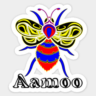Polyamorous Aamoo (Bee) Sticker