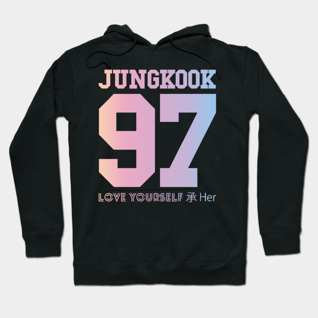 BTS (Bangtan Boys) LOVE YOURSELF 轉 'Her' Jungkook 97 Jersey Bts