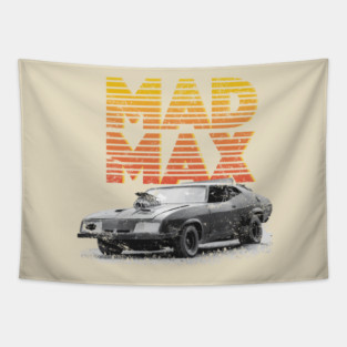 Mad Max Interceptor Tapestry