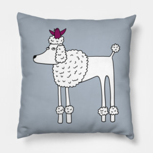Poodle Dog Pillow