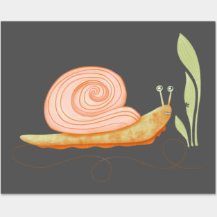 Snail Posters and Art