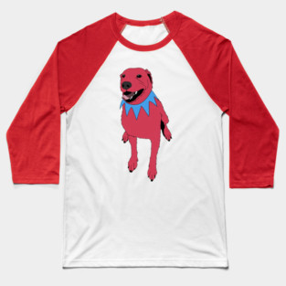 Grateful Dawg Red Baseball T-Shirt
