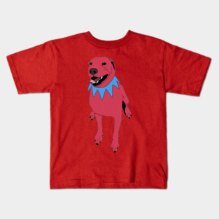 Grateful Dawg Red Kids T-Shirt