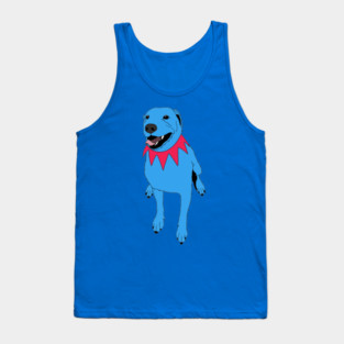 Grateful Dawg Blue Tank Top