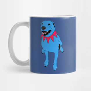 Grateful Dawg Blue Mug