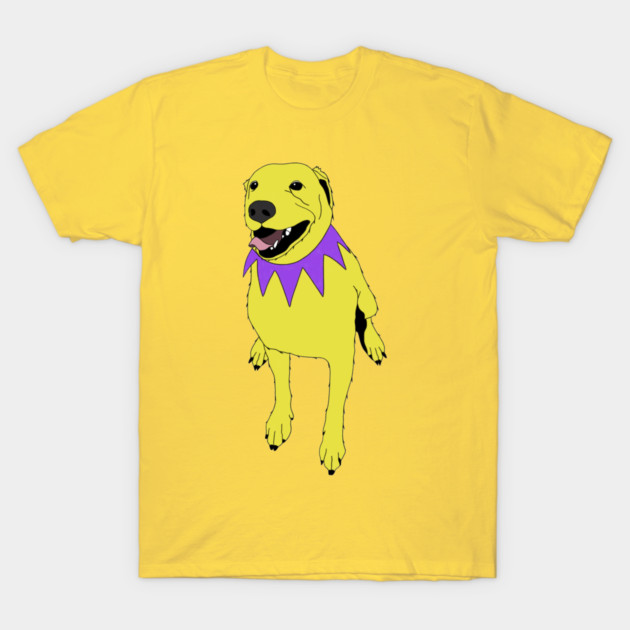 Grateful Dawg Yellow T-Shirt by Special Summon