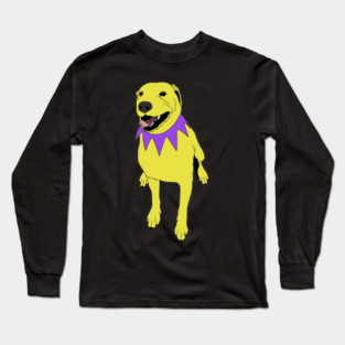 Grateful Dawg Yellow Long Sleeve T-Shirt
