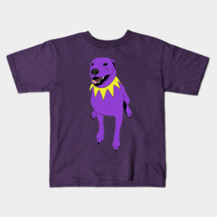Grateful Dawg Purple Kids T-Shirt