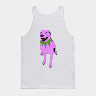 Grateful Dawg Pink Tank Top