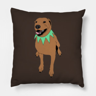 Grateful Dawg Orange Pillow