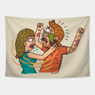 Cactus Slap Tapestry