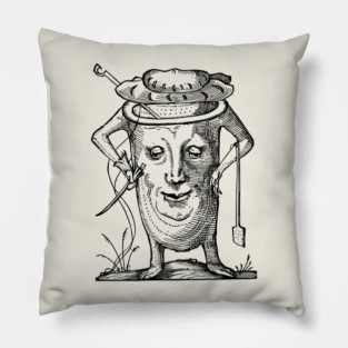 Grotesque #22 The Drolatic Dreams of Pantagruel (1565) Pillow
