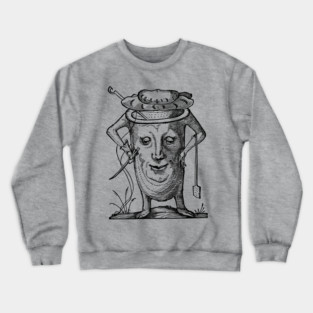 Grotesque #22 The Drolatic Dreams of Pantagruel (1565) Crewneck Sweatshirt