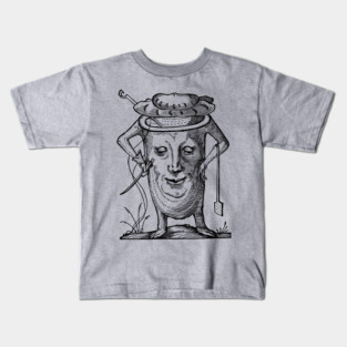 Grotesque #22 The Drolatic Dreams of Pantagruel (1565) Kids T-Shirt