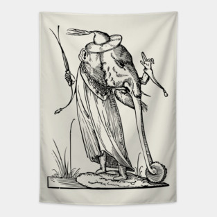 Grotesque #24 The Drolatic Dreams of Pantagruel (1565) Tapestry