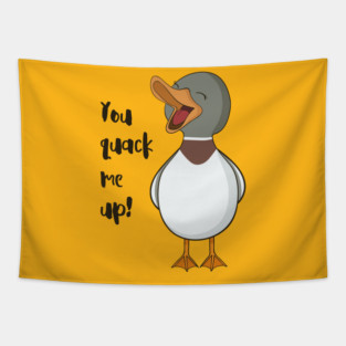 You Quack Me Up! Tapestry