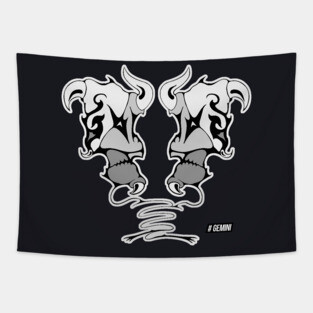 Gemini ZODIAC Twins HOROSCOPE Tapestry